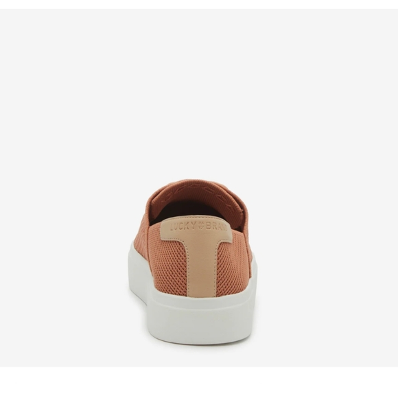 Lucky Brand Tendua Women's Sneakers - Orange - Size 10 - Picture 4 of 7